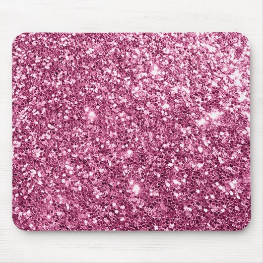 Dazzling Pink Glitzer Mousepad (Vorne)