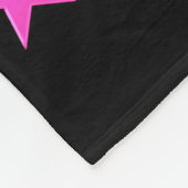 DAZZLING PINK GYMNASTICS DESIGN FLEECEDECKE (Ecke)