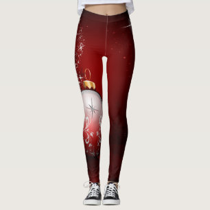 Dazzling Red CHristmas Leggings