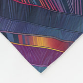 Dazzling Ribbon Patchwork-Fleece Fleecedecke (Ecke)
