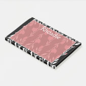 Dazzling Rose Post-it Klebezettel (angewinkelt)