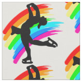 DAZZLING SKATER STOFF (Nahaufnahme)