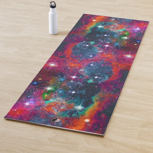 Dazzling Star Field Yogmatte Yogamatte (Beispiel)