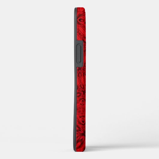 Dazzling Swirling Red Pattern Case-Mate iPhone Hülle (Rückseite / Rechts)