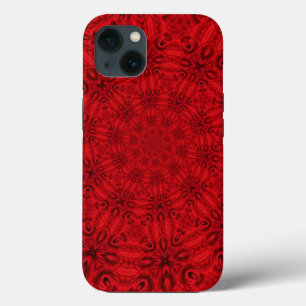 Dazzling Swirling Red Pattern Case-Mate iPhone Hülle