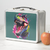 Dazzling T-Rex Metall Brotdose (Beispiel)