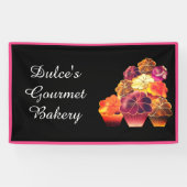 Dazzling Warm Stack Muffins Banner (Horizontal)