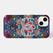 Dazzling Zen Lotus iPhone Hülle (Rückseite (Horizontal))