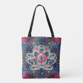 Dazzling Zen Lotus Tasche (Rückseite)