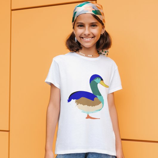 Dazzlingente Ente: Wadle im Stil T-Shirt