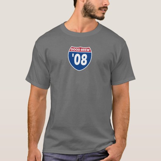 DB08 - Ausflug-Shirt - dunkelgrau T-Shirt (Vorderseite)