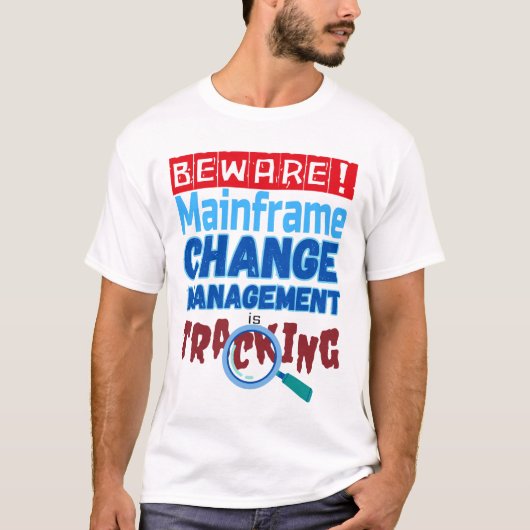 DB2-Änderungsmanagement in der Mainframe-Programmi T-Shirt (Vorderseite)