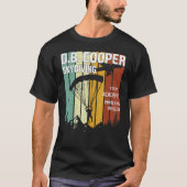 Db Cooper for Men Skydiving Academy T-Shirt (Vorderseite)