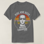 DB Cooper Hide And Seek World Champion T-Shirt (Design vorne)