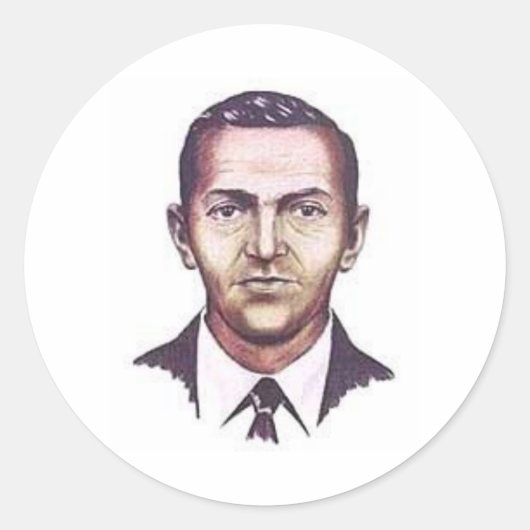 DB Cooper Stickers (Vorderseite)