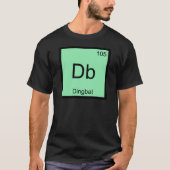 Db - Dingbat Chemistry Element Symbol Funny T-Shir T-Shirt (Vorderseite)