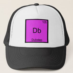 Db - Dubstep-Chemie-Elementsymbol Lustige Musik Truckerkappe