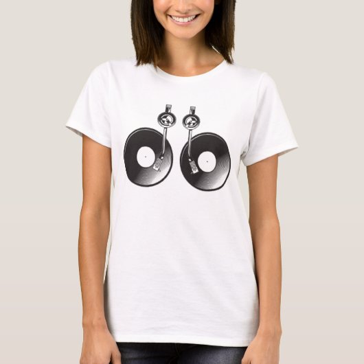 [DB] Platten (Frauen) [DB] T-Shirt (Vorderseite)