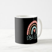 DBA Abschluss Doktor der Betriebswirtschaft Kaffeetasse (VorderseiteRechts)