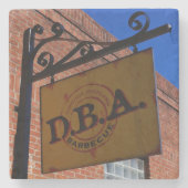 DBA, Virginia Highland, Atlanta Marmorsteinküste Steinuntersetzer (Vorderseite)