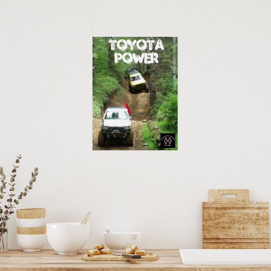 DBD Toyota-Power Poster (Küche)