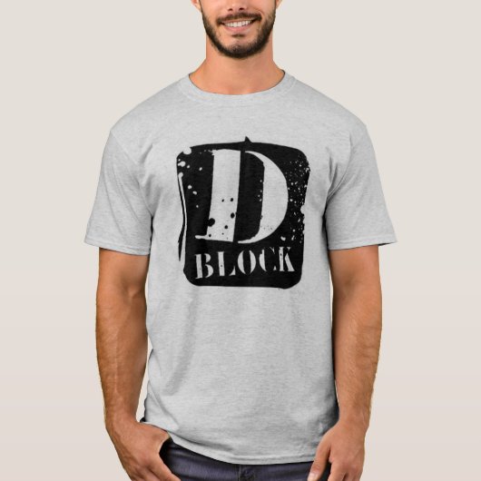 dblock T-Stück T-Shirt (Vorderseite)