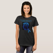 DBS/Cervical Dystonie-Bewusstseins-T-Shirt T-Shirt (Vorne ganz)