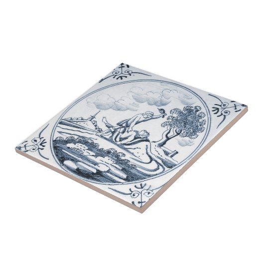 DBT04 Delft biblische Entwurfs-Keramik-Fliese Fliese (Seite)