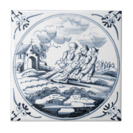 DBT13 Delft biblische Entwurfs-Keramik-Fliese Fliese