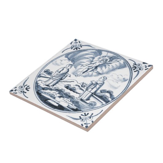 DBT14 Delft biblische Entwurfs-Keramik-Fliese Fliese (Seite)