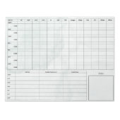 DBT Dairy Card Notepad - 40 Blätter Grüner Marmor Notizblock (Vorderseite)