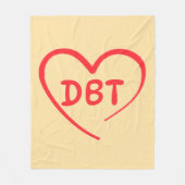 DBT FLEECEDECKE (Vorderseite)