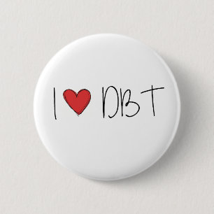 DBT - I LIEBE DBT BUTTON