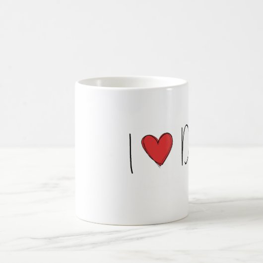 DBT - LIEBE DBT-Tasse Kaffeetasse (Mittel)