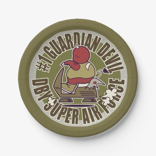 DBY Super Air Force Camp Pappteller (Vorderseite)