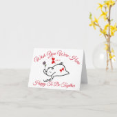 DBY Wish Sie wären hier Karte (Gelbe Blume)