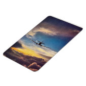 DC-3-Airliner und Einstellung des Sun-Magneten Magnet (Linke Seite)