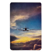 DC-3-Airliner und Einstellung des Sun-Magneten Magnet (Vertikal)