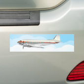 DC-3 AUTOAUFKLEBER (Auf Auto)