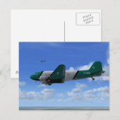 DC-3 Formations-Postkarte [BAV] Postkarte (Vorne/Hinten)
