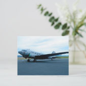 DC-3-Luftfahrzeuge Postkarte (Stehend Vorderseite)