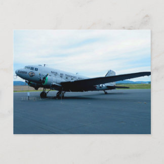 DC-3-Luftfahrzeuge Postkarte