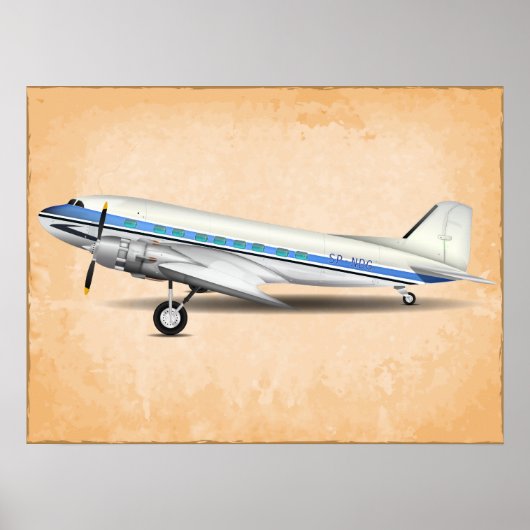 DC-3 POSTER (Vorne)
