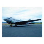 DC-3-Warplane Fotodruck (Vorne)