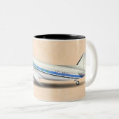 DC-3 ZWEIFARBIGE TASSE (VorderseiteRechts)