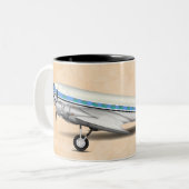DC-3 ZWEIFARBIGE TASSE (Vorderseite Links)