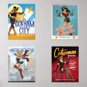 DC Comic Bombshells Group 1 Bilderwand Sets (Vorderseite)
