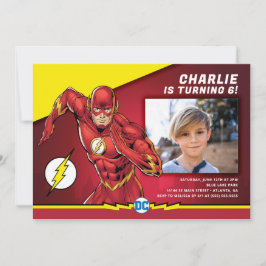 DC-Comic | Das Flash-Foto zum Geburtstag Einladung