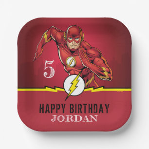 DC-Comic   Der Flash-Geburtstag Pappteller