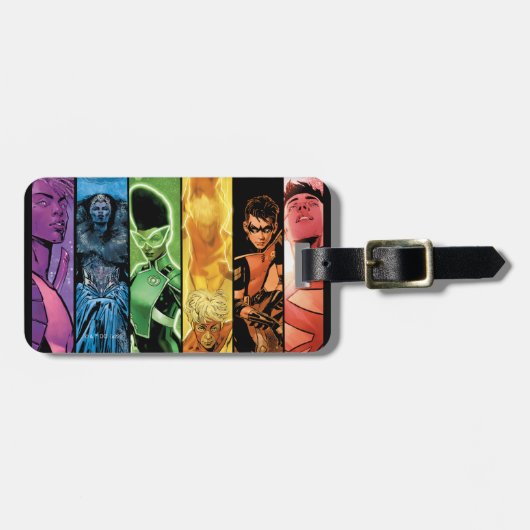 DC-Comic für 2022 Gepäckanhänger (Vorderseite horizontal)